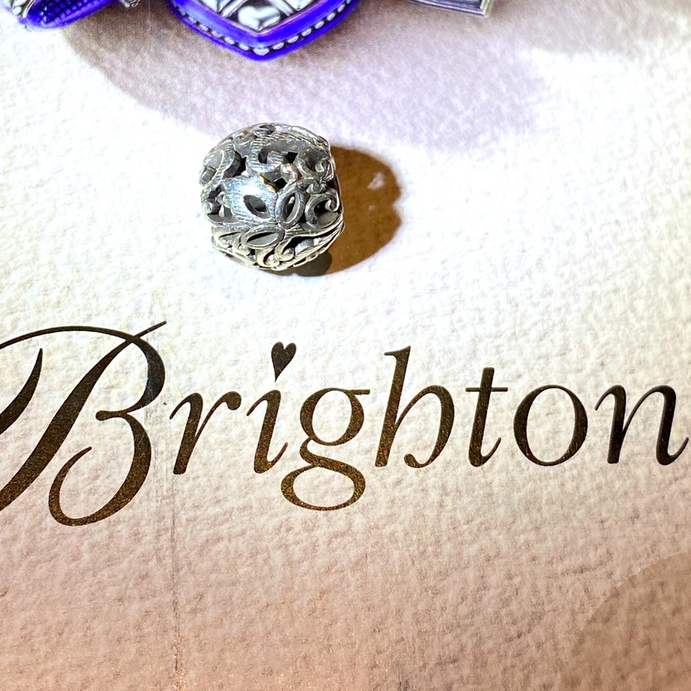 Brighton Tapestry Taj Bead Silver - J99560 - Retired VHTF - NWOT